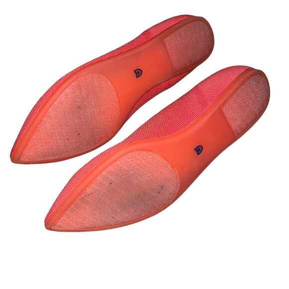 Rothy’s The Point Flats Flame‎ Slip On Ballet Flats Women’s Size 8 - Picture 3 of 6